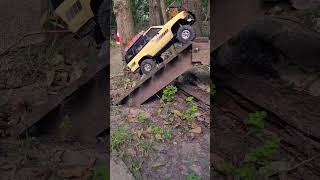 Rc Scale Toyota to the limits #rc4wd #tinytrucks #rc