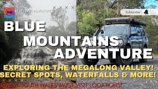 EXPLORING THE MEGALONG VALLEY! Epic NSW Blue Mountains Adventure! Secret Spots, Waterfalls & More!