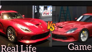 Extreme car driving simulator (Real vs Game)