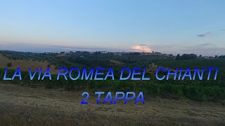 LA VIA ROMEA DEL CHIANTI 2 tappa