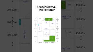 Denah Rumah 9x12 Meter Terabaru #denahrumah #rumah #desianrumah