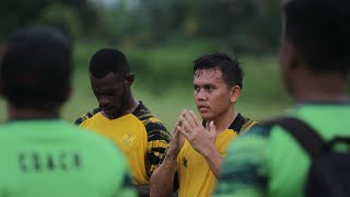 TRAINING SESSION H-7 MENUJU LIGA 2 (Interview Coach Syahrial Effendy & Abdel)