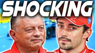 What Charles Leclerc SAID About Ferrari is SHOCKING !!