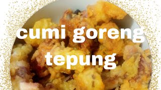 masak cumi krispy ❗❓dibantu Anak Lanang / olahan cumi / cumi goreng tepung / MbakDit Chanel