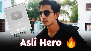 Asli Hero || Unboxing Reward On 100k Subs || Haq Se Hero