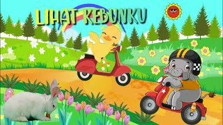 LIHAT KEBUNKU PENUH DENGAN BUNGA || LAGU  LIHAT  KEBUNKU REMIX || LAGU ANAK INDONESIA