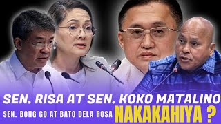 SEN. BONG GO AT BATO NAKAKAHIYA