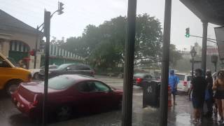 French Quarter Downpour