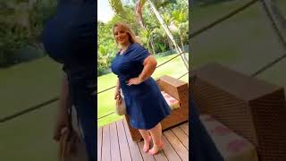 vestido jeans moda evangélica Plus size 😘