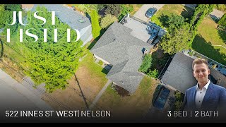 522 Innes Street West | Home For Sale Nelson, BC