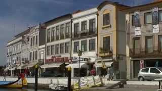 Aveiro Portugal passeio na ria parte II (HD)