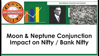 Moon - Neptune Conjunction | Impact on Bank Nifty | Financial Astrology Rules