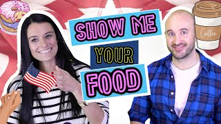 Eating REAL AMERICAN DONUTS with LoveAndLondon's Jess Dante! Show Me Your Food!