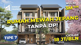 RUMAH MEWAH JEPANG TANPA DP! BSD - HIERA WYNYARD - TIPE 7