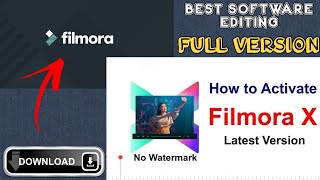 Filmora X full version download for pc