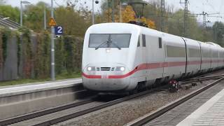 Highspeed in Hagsfeld: TGV, ICE 1, BR 151, Güterzug...