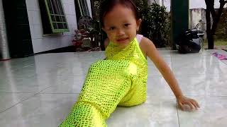 Talita Kecil main Putri Duyung | #litle #mermaid