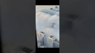 Tallest building of Abudhabi || Burj Mohamed Bin Rashid | Rain and Fog