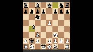 Englund Gambit Trap #chess #kingsacrifice #EnglundGambittrap #matein7 #shorts #chessbaseindia #traps