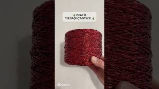 YILBAŞI ÇANTASI #örgüçanta #yılbaşıçantası #örgü #knitting #crochet #yılbaşı