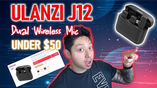 Home gym Audio check - Ulanzi J12 - Dual Wireless Mics under $50! - QUALITY MICS!