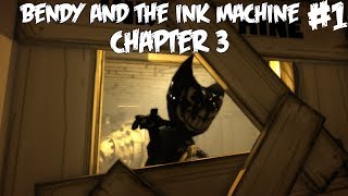 PELOTTAVIN HYPPYPELKO IKINÄ - Pelataan Bendy and the Ink Machine - Chapter 3