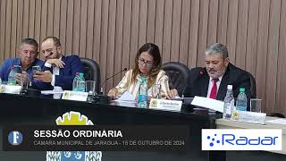 2ª Sessão do Mês de Outubro de 2024 - Câmara Municipal de Jaraguá