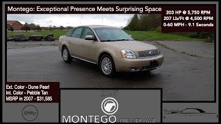 2007 Mercury Montego Premier AWD | In-Depth Review | Exceptional Presence Meets Surprising Space