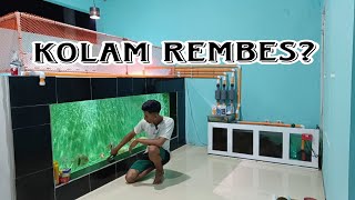 Update Kondisi Terkini Kolam Ikan Predator 300x200x140 || Sistem filtrasi Sumpfilter.