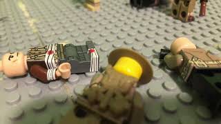 lego dunkerk dive bomb scene ww2 stop motion