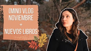 VLOG NOVIEMBRE + NUEVOS LIBROS || antologías, ensayo, ciencia ficción