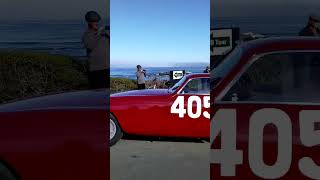 surprise guest on the Pebble Tour D'elegance drive