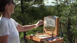 Thunder Coming en plein air painting