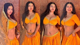 Actress anicka vikhraman latest hot photoshoot video🧡❤️l viral rare video#anickavikhraman#actress