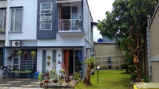 jual rumah hoek akses antara Bintaro 9 dengan BSD City Tangerang Selatan SHM dekat stasiun Sudimara