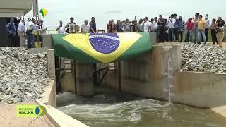 Bolsonaro inicia testes no Ramal do Agreste, em Sertânia