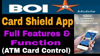 Bank Of India Card Shield App (Full Card Control) |RAJ Updates|