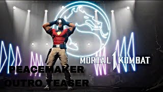 MK 1 PEACEMAKER OUTRO LOOK TEASER (MORTAL KOMBAT 1)   (GAMEPLAY TRAILER TOMORROW) MK1