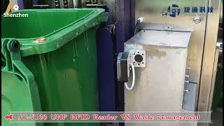 UHF RFID industrial Reader used in waste menagement