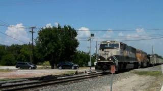 BNSF 9661 detour coal train on the KCS at Murphy, Tx. 07/02/2011 ©