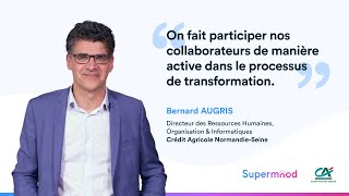 Les équipes du Crédit Agricole Normandie-Seine développent la symétrie des attentions avec Supermood