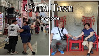 China Town in Singapore. One of the best place to buy souvenirs.