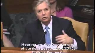 Graham questions Eric Holder, Attorney General