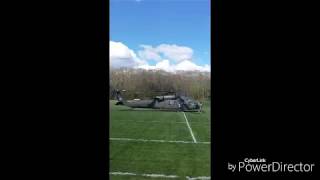 UH-60 Blackhawk ride and takeoff