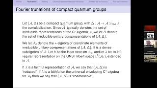 CONVERGENCE OF FOURIER TRUNCATIONS