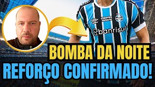 🔵⚫️⚪️ URGENTE ! REFORÇO CONFIRMADO ! NOVOS PLANOS ! NOTÍCIAS DO GRÊMIO HOJE