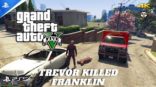 TREVOR KILLED FRANKLIN - Grand Theft Auto 5 - GTA 5 #franklin #trevor