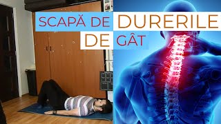 5 exerciții pentru a preveni durerile de gât