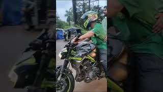 Z900 Public Reaction in india😍 #Superbike video viral