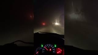 Foggy night Drive #suzuki #cultus #fog